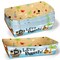 Big Dot of Happiness Pirate Ship Adventures Party Paper Food Trays, Disposable Food Boats for Birthday, Double-Sided Paper Meal Holders - 12 Ct